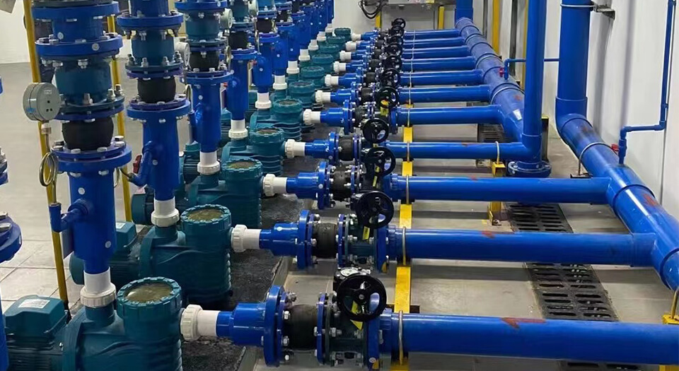 循環(huán)水泵實(shí)拍