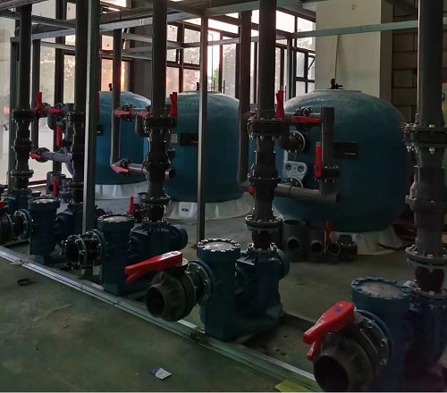 泳池設(shè)備機房安裝現(xiàn)場實拍